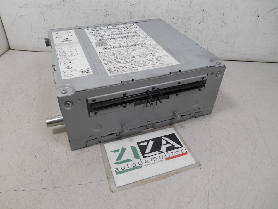 Autoradio Navigatore Mercedes W205 S205 2016 A2059001722