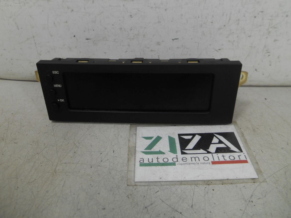 Display Multifunzione Citroen C3 I 2006 96544269XT SW:6.00 HW:PS2