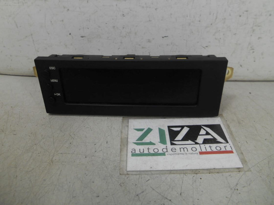 Display Multifunzione Citroen C3 I 2006 96544269XT SW:6.00 HW:PS2