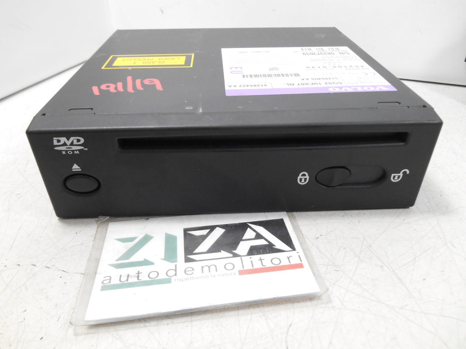 Autoradio Navigatore Lettore DVD Volvo XC60 2009 6G92-10E887-BL 31285422AA 462100-9140