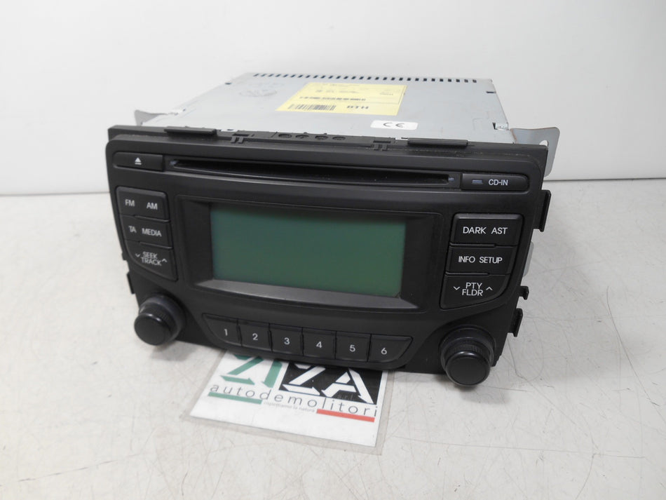 Autoradio Lettore CD Mp3 Hyundai ix20 2012 96160-1K050