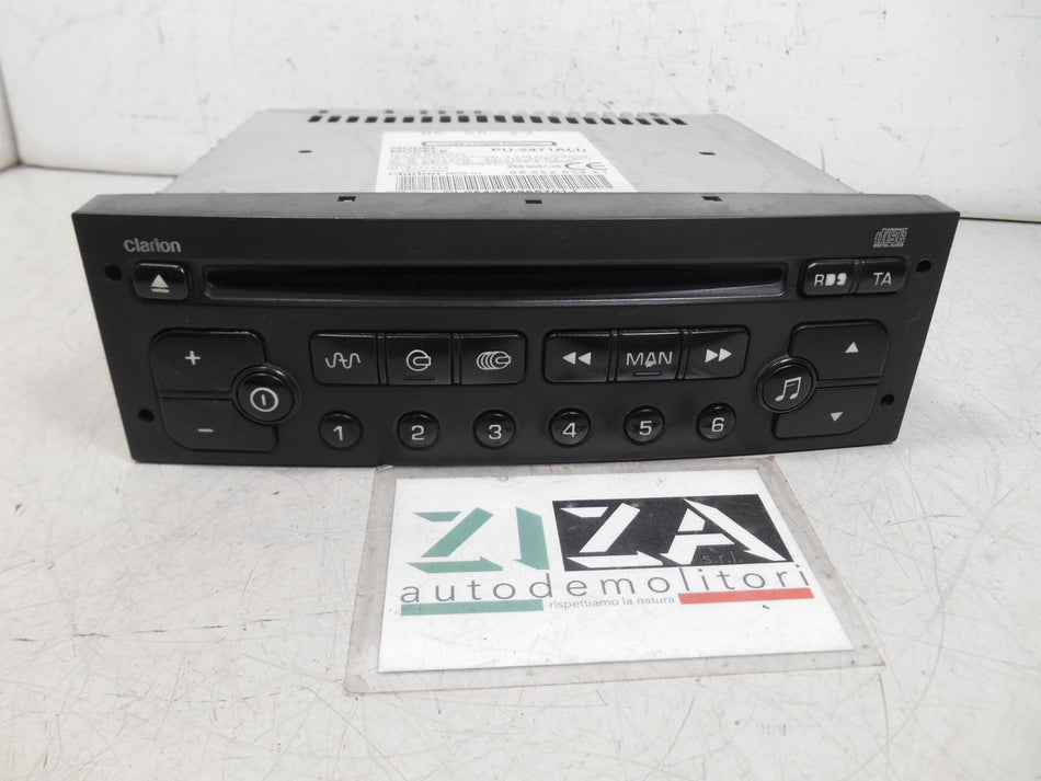 Autoradio Lettore CD Citroen C3 I 2004 96552632XT