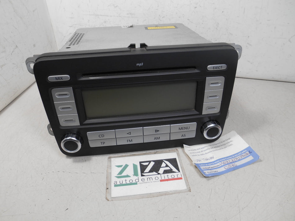 Autoradio Lettore CD Mp3 VW Tiguan 2008 5M0035186C CODICE OK