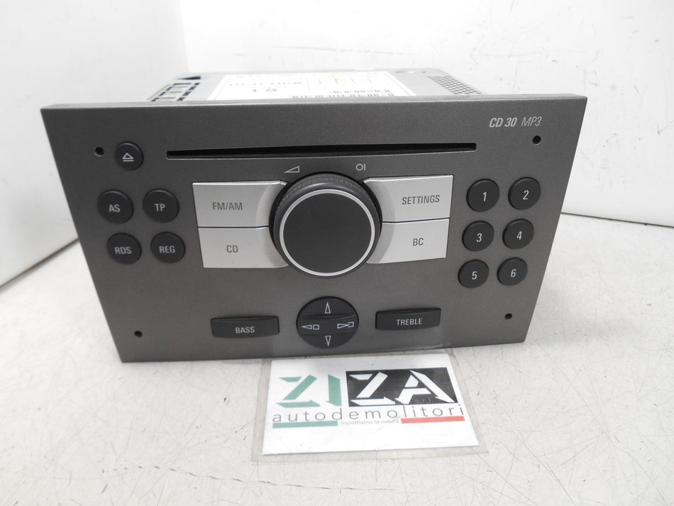 Autoradio Lettore CD Mp3 Opel Meriva A 2006 13188479 453116246