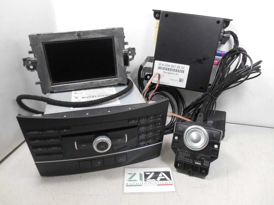 Kit Navigatore Mercedes W212 2012 A2129004910 A2129008707 A2049019502 A2128702951