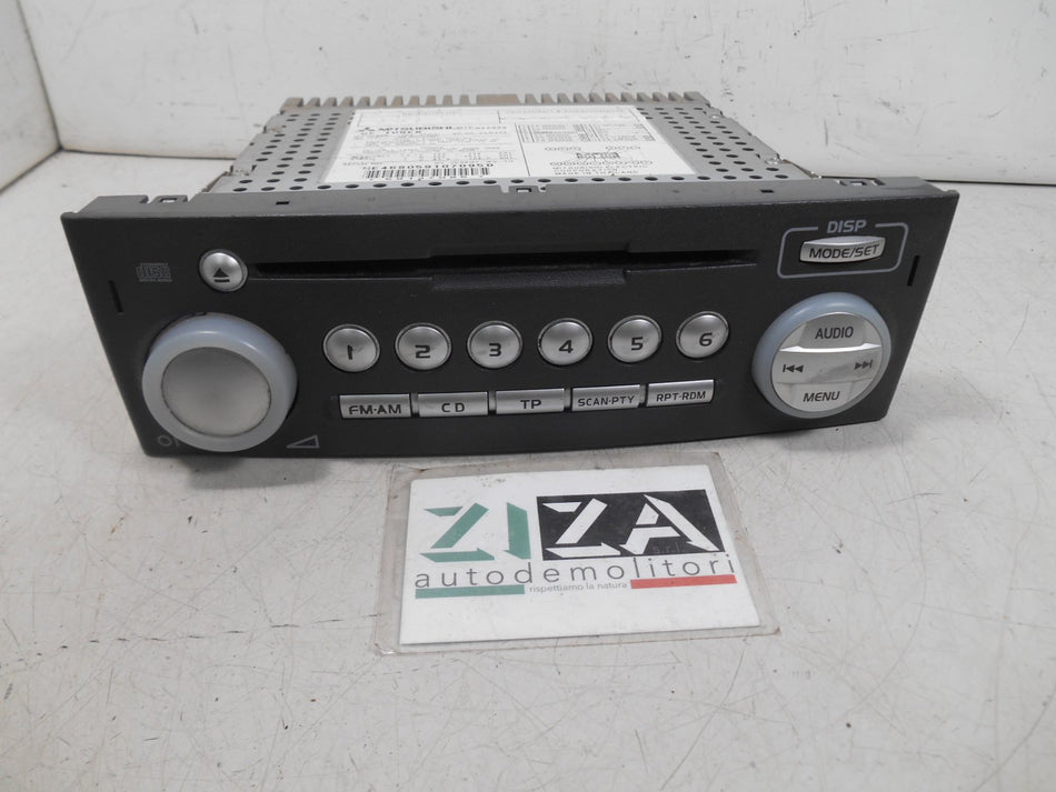 Autoradio Lettore CD Mitsubishi Colt Z30 2006 MZ312966