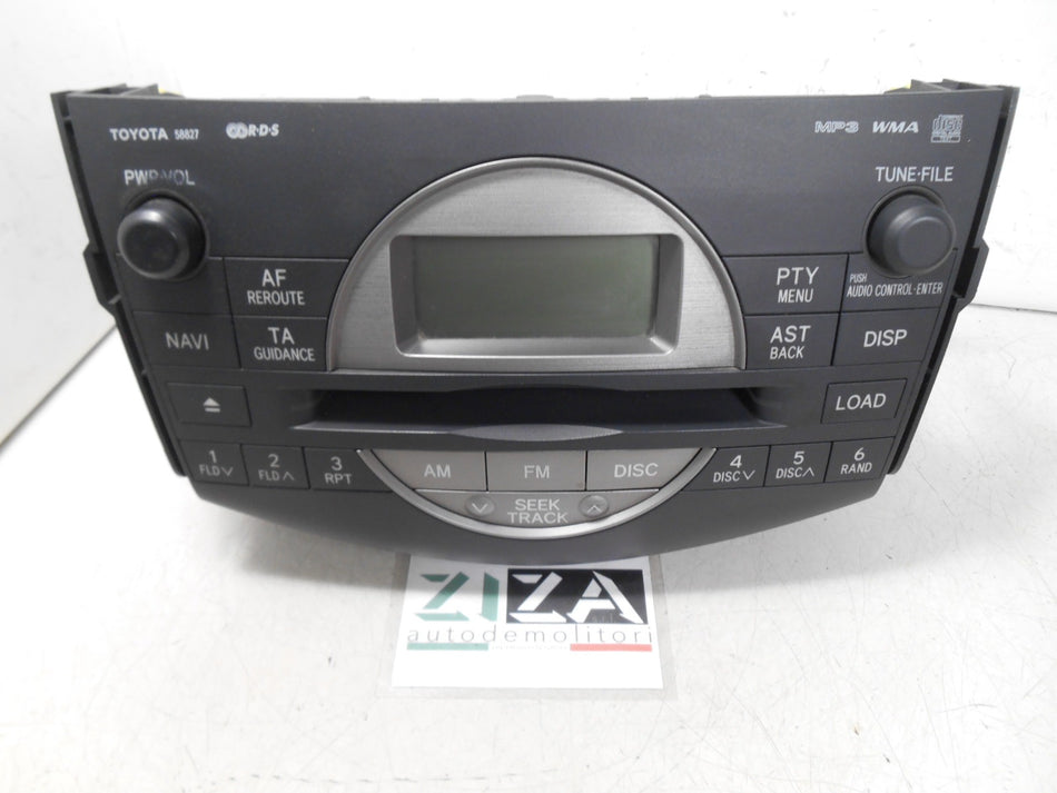Autoradio Lettore CD Mp3 Toyota Rav4 XA30 2007 86120-42220