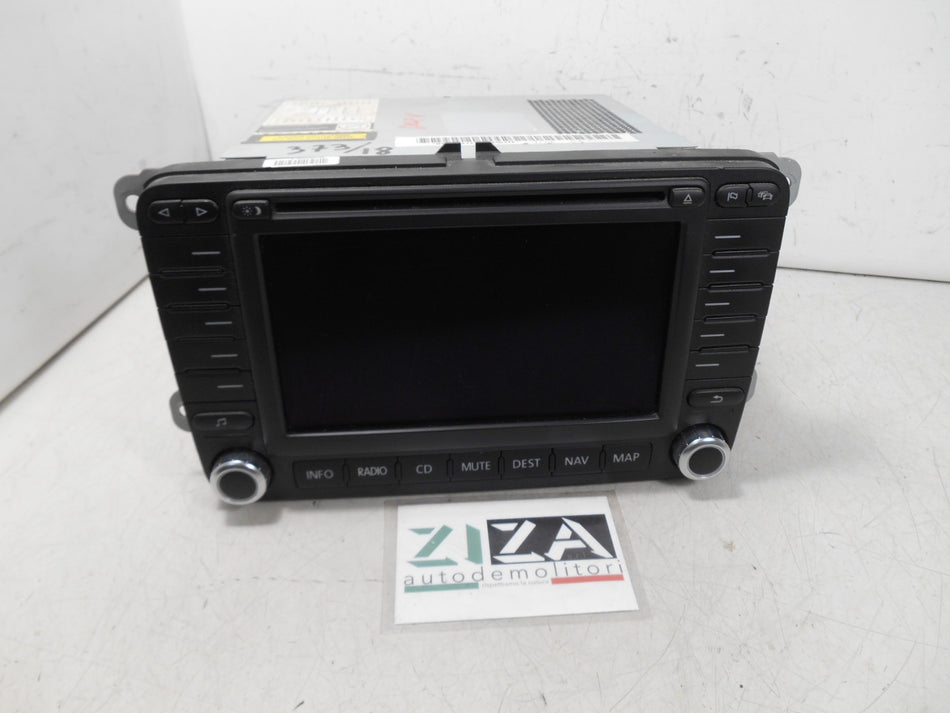 Autoradio Navigatore Lettore CD VW Golf V 2006 1K0035198B