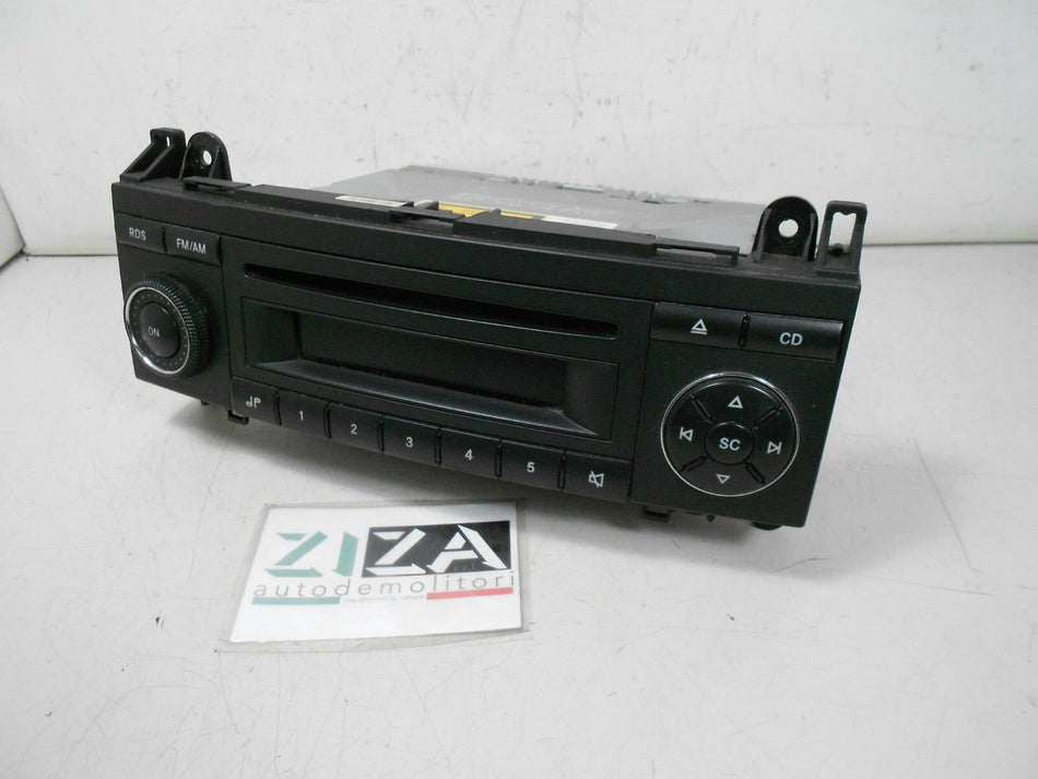 Autoradio Lettore CD Mercedes W169 A180 2008 A1698200886