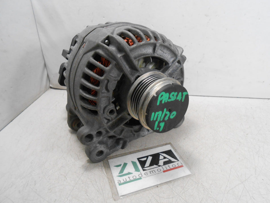 Alternatore 120A VW Passat 3B 1.9 TDI 115cv AJM 1999 028903031 0124515083
