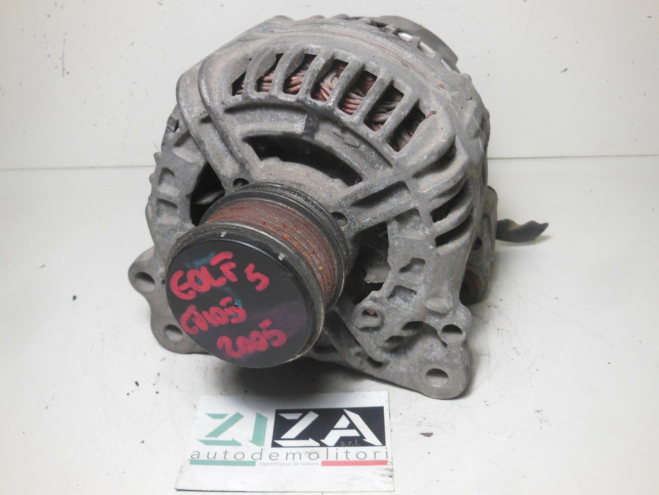 Alternatore 140A VW Golf V 1.9 105cv 2005