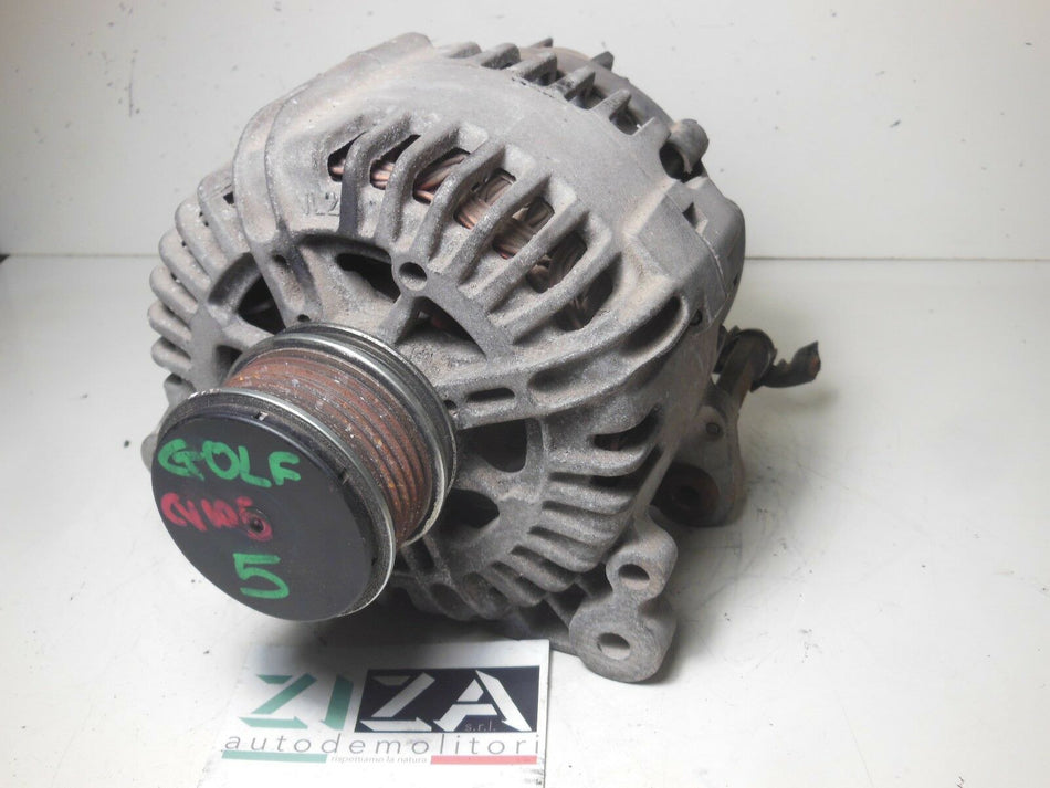 Alternatore 140A VW Golf V 1.9 105cv