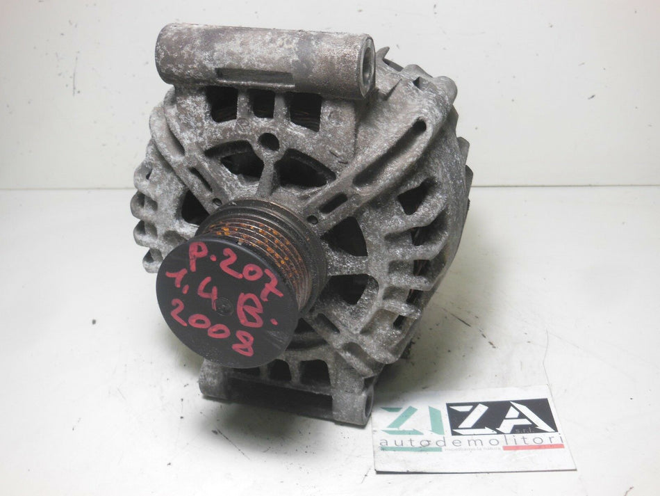Alternatore Peugeot 207 1.4 B 2008 757651380-01 2605106A