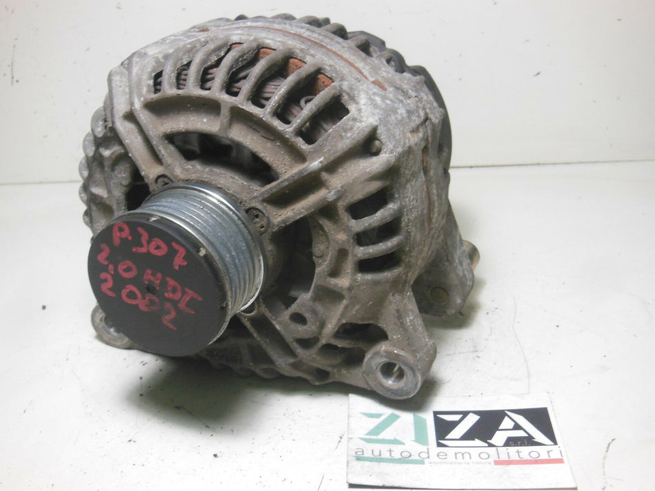 Alternatore 150A Peugeot 607 2.2 HDI 98kw 133cv 4HX 2002 9640878780 0124615027