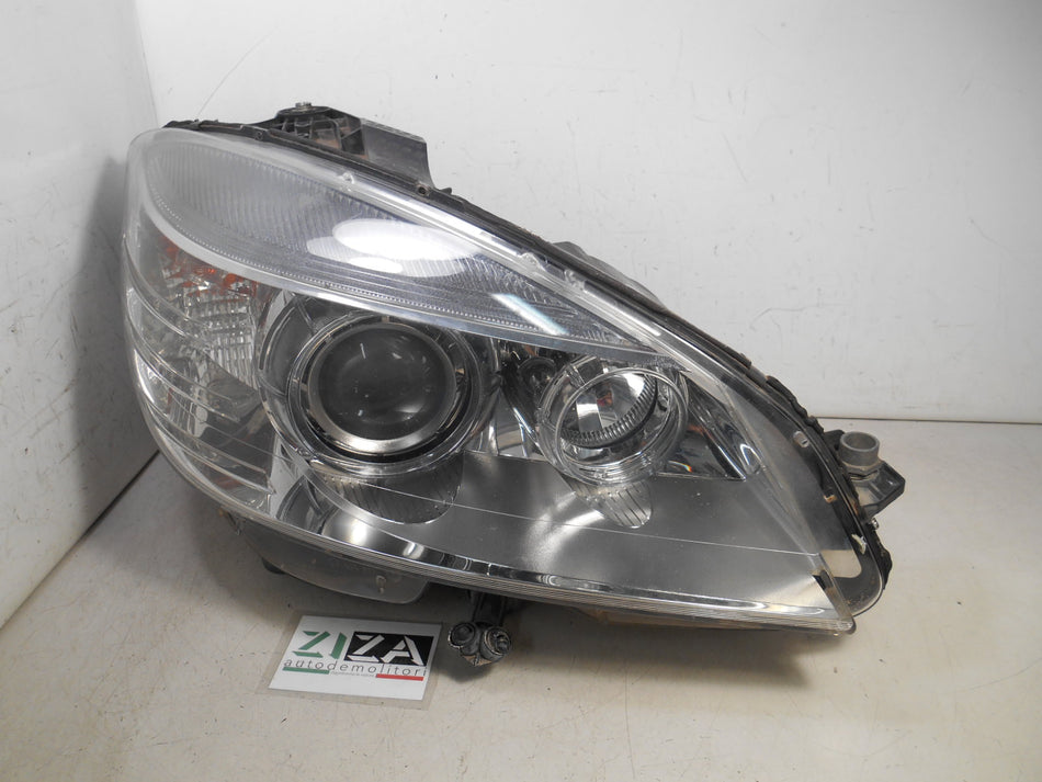 Faro Fanale Anteriore Destro Mercedes W204 C200 Berlina 2008 Xeno A2048203059 A2048700326