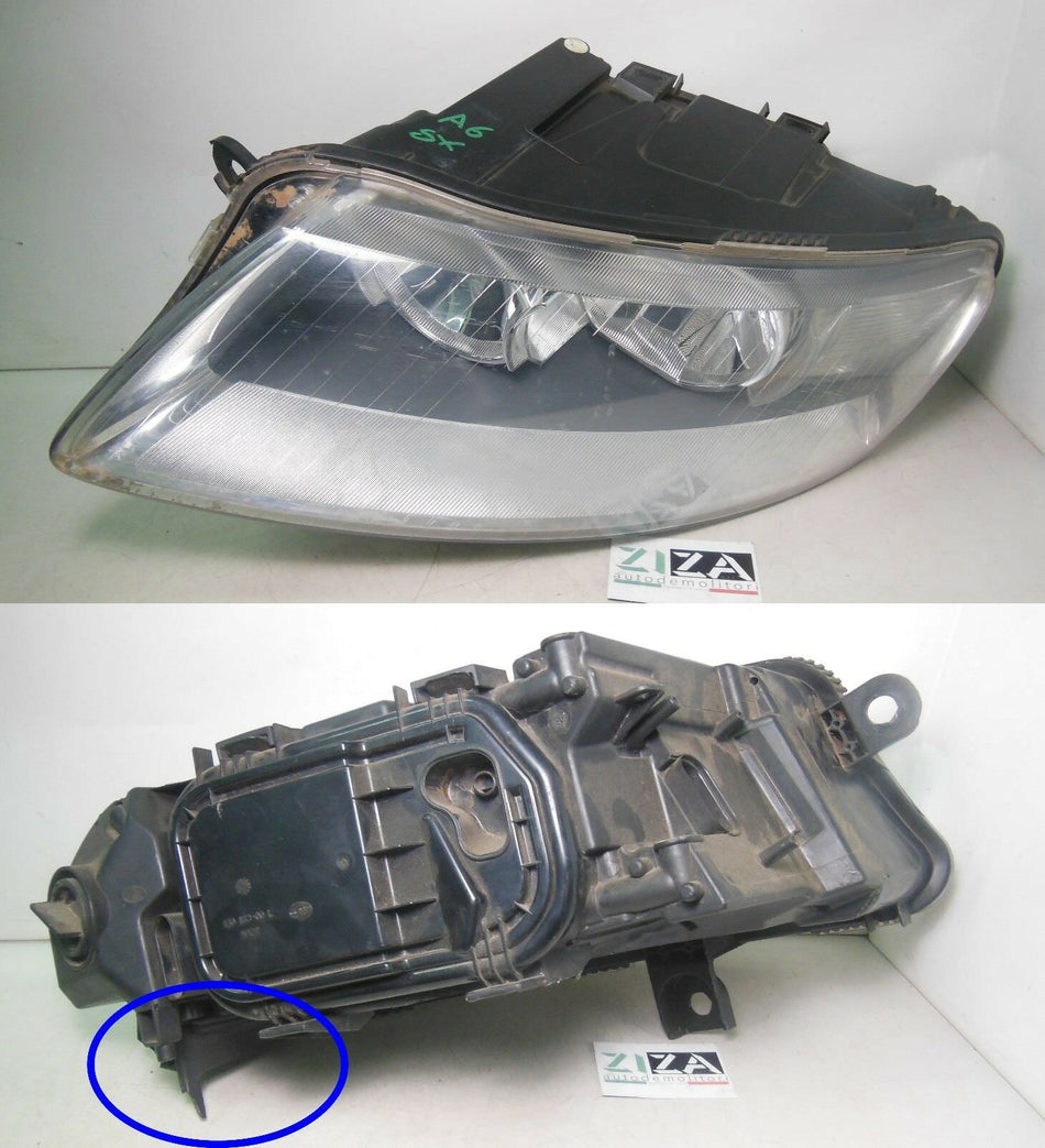 Faro Fanale Anteriore Sinistro Audi A6 2005 160163-00
