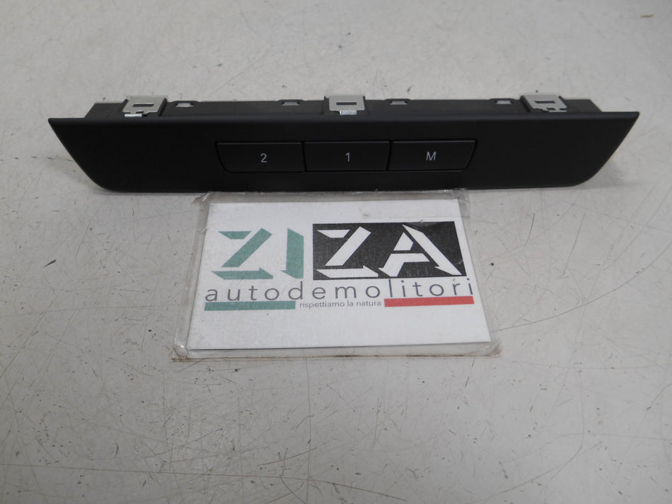 Pulsantiera Memoria Sedile Destro Passeggero BMW F10 Res 2014 9215748 AI02