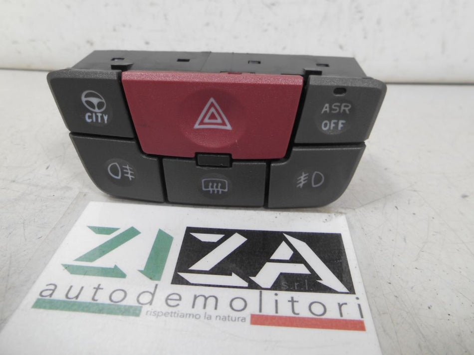 Pulsantiera Centrale Fiat Panda 169 2004 735357115 City Fendinebbia ASR Off