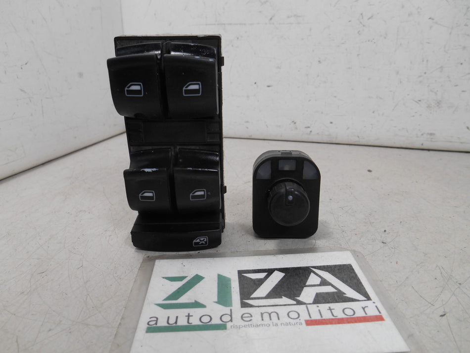 Pulsantiera Alzacristalli Anteriore Sinistra Audi A3 8P 2005 4F0959851C 8E0959565