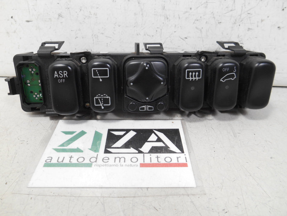 Pulsantiera Centrale Mercedes W168 2001 1688205110 Specchietti ASR Lunotto Antifurto