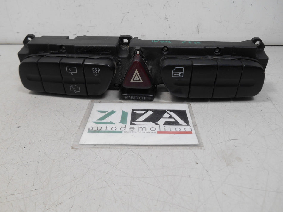 Pulsantiera Centrale 4 Frecce Mercedes W203 C220 2003 2038218258