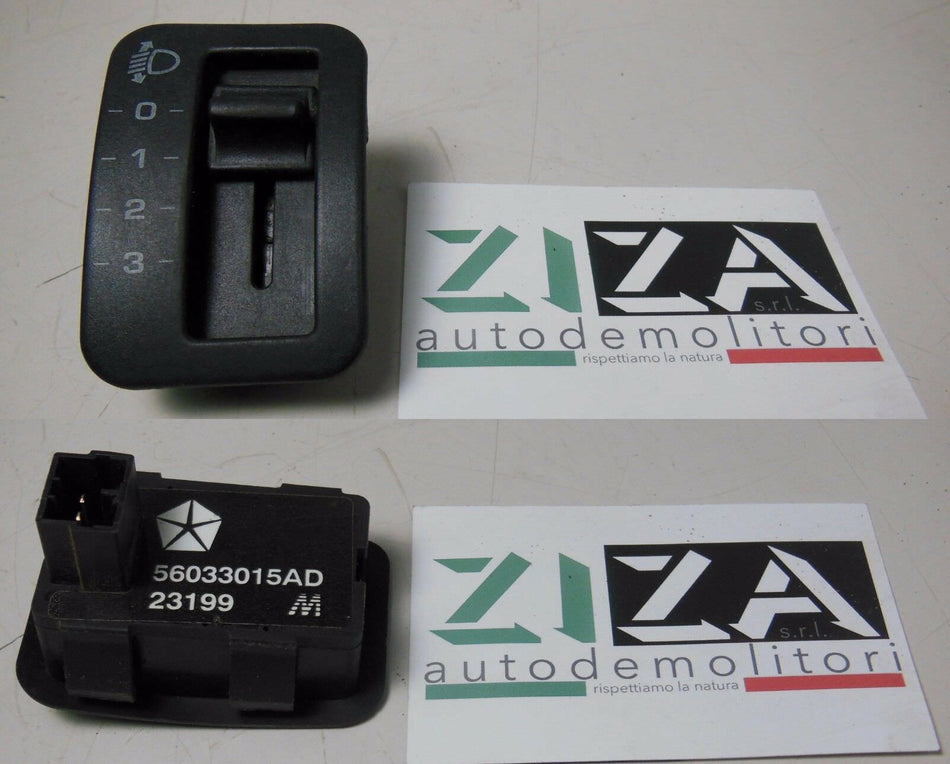 Interruttore Regolazione Fari Jeep Grand Cherokee 2002 56033015AD