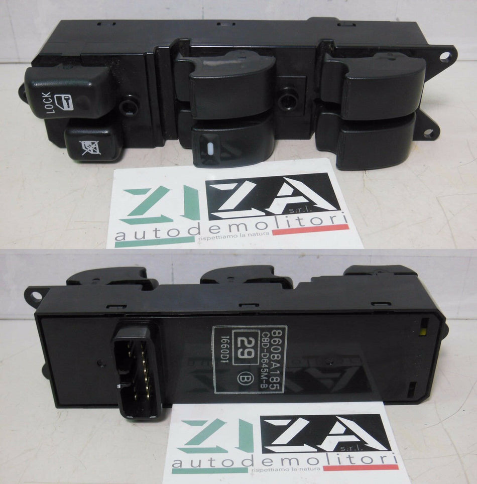 Pulsantiera Alzacristalli Anteriore Sinistra Peugeot 4007 2009 8608A185 C8DD645MB