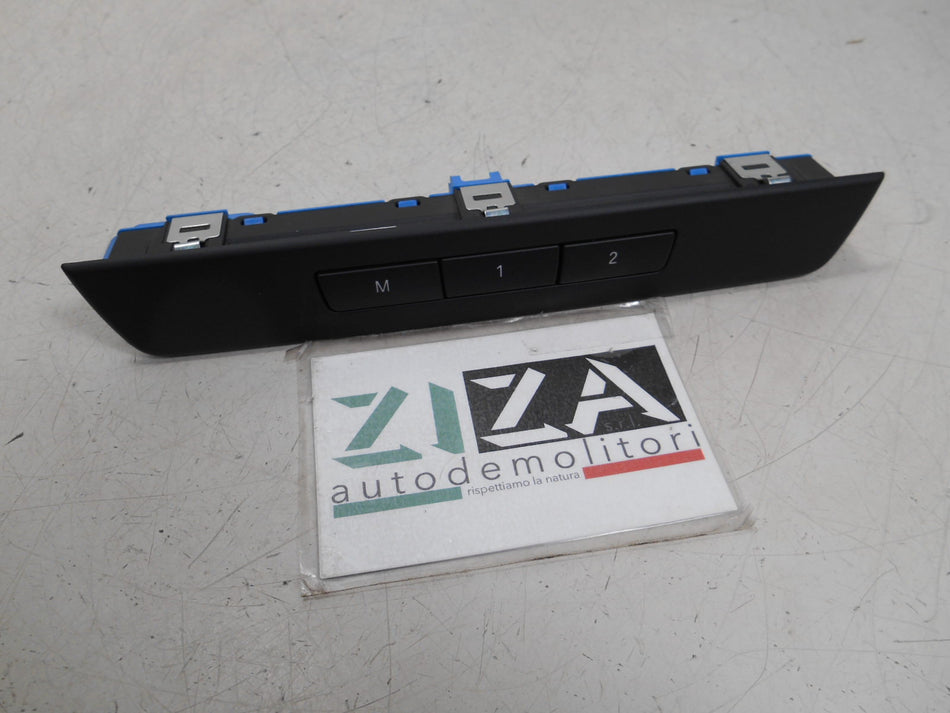 Pulsantiera Memoria Sedile Sinistro Guidatore BMW F10 Res 2014 9215808 AI02