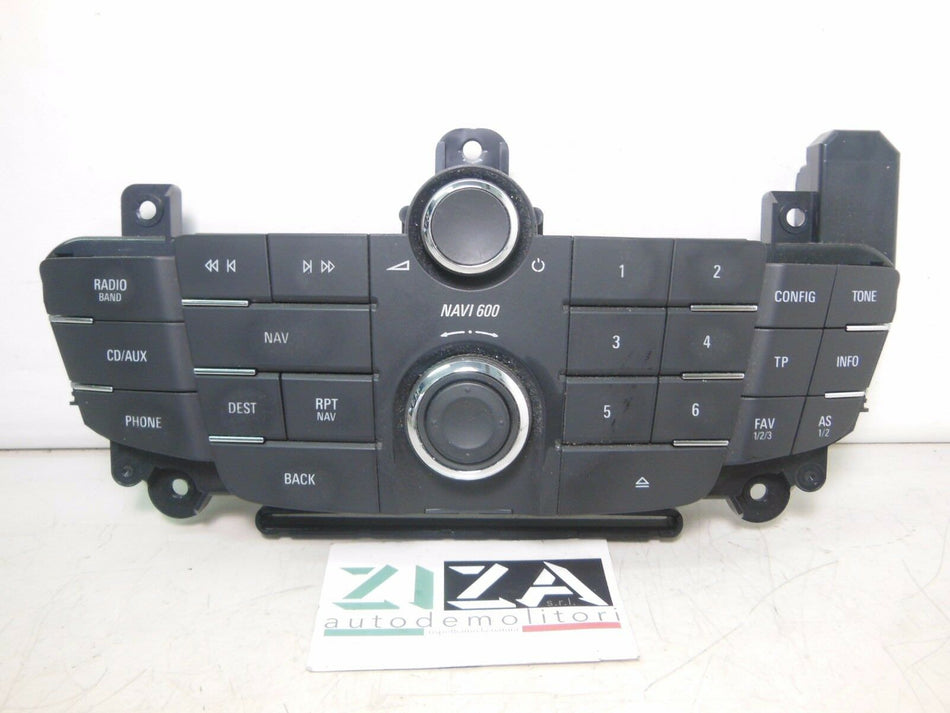 Pulsantiera Centrale Navigatore Opel Insignia A 2012 20997887