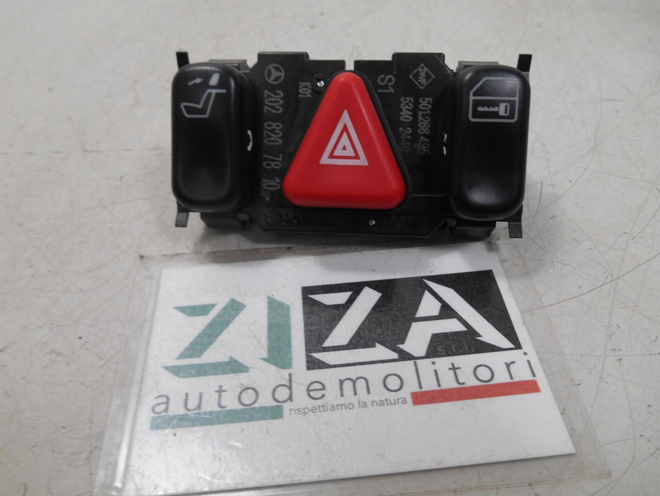 Pulsantiera 4 Frecce Mercedes W202 1996 2028207810