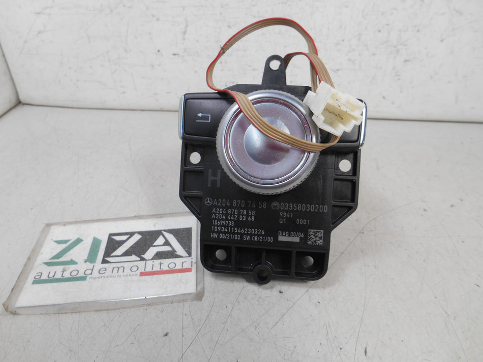 Controller Comando Manopola Navigatore Mercedes GLK X204 2009 A2048707458
