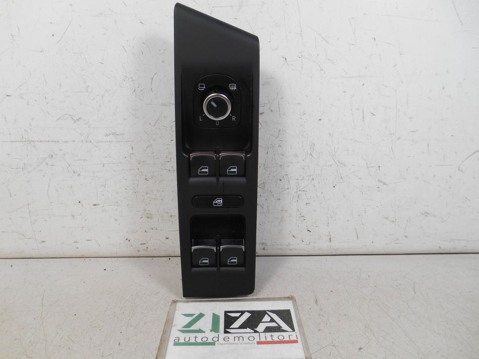Pulsantiera Alzacristalli Anteriore Sinistra VW Passat B7 2011 3AB857857A 3C8959857 5K0959565