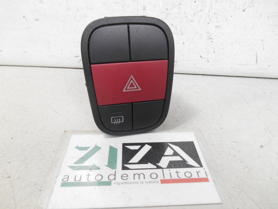Pulsantiera Centrale 4 Frecce Fiat Qubo 2010 Lunotto Termico