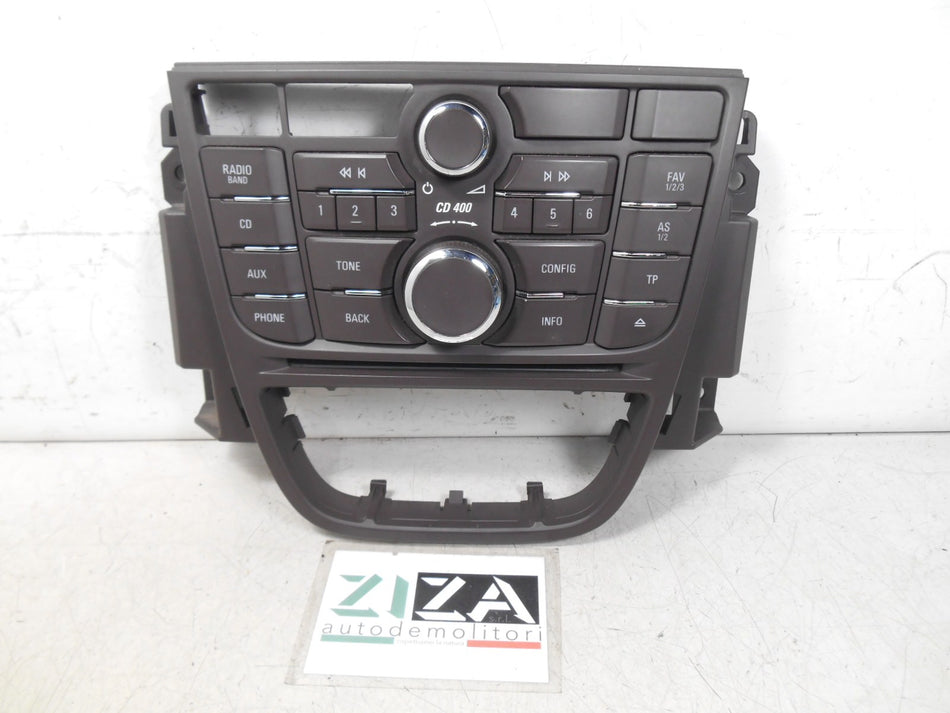 Pulsantiera Centrale Autoradio Opel Meriva B 2011 13346044