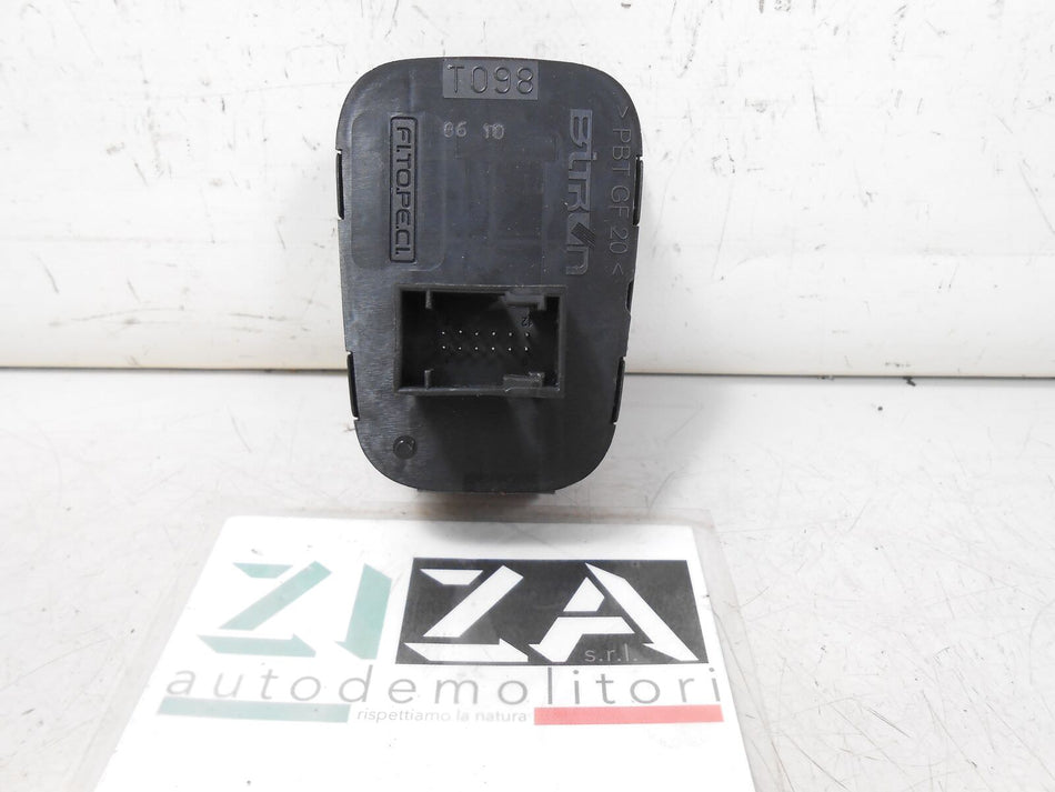 Pulsantiera Centrale 4 Frecce Fiat Qubo 2010 Sportello Carburante Lunotto Termico