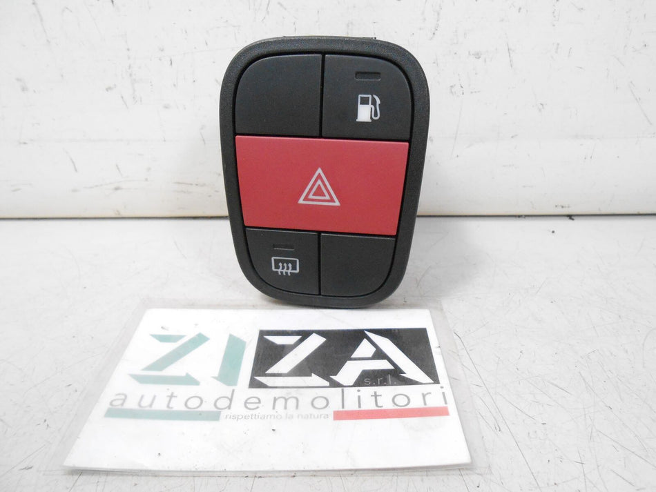 Pulsantiera Centrale 4 Frecce Fiat Qubo 2010 Sportello Carburante Lunotto Termico