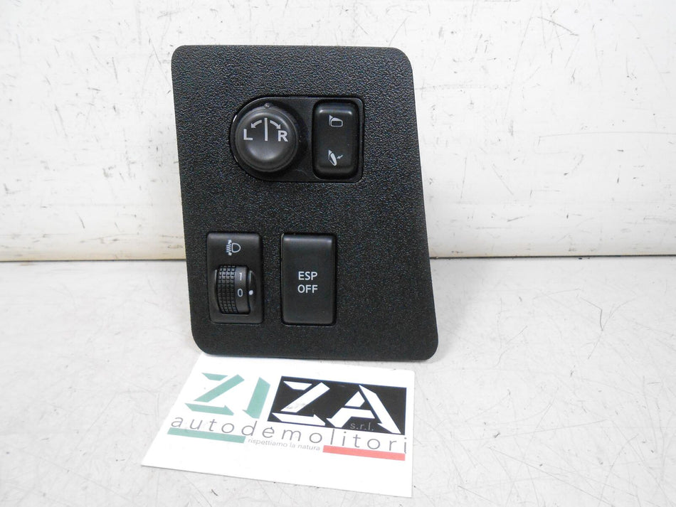 Pulsantiera Regolazione Luci Specchietti ESP Nissan Qashqai 2009 68485-JD900