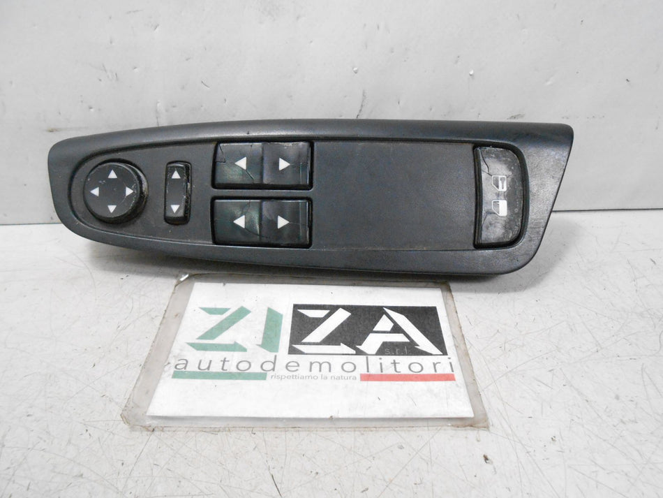 Pulsantiera Alzacristalli Anteriore Sinistra Fiat Stilo SW 2003 2 tasti + specchietti