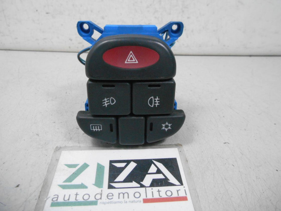 Pulsantiera Centrale Lancia Y 2001 Fendinebbia Anteriori Posteriori Lunotto Termico A/C