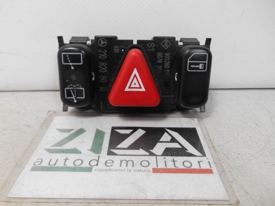 Pulsantiera Centrale 4 Frecce Mercedes W202 1998 2108208010