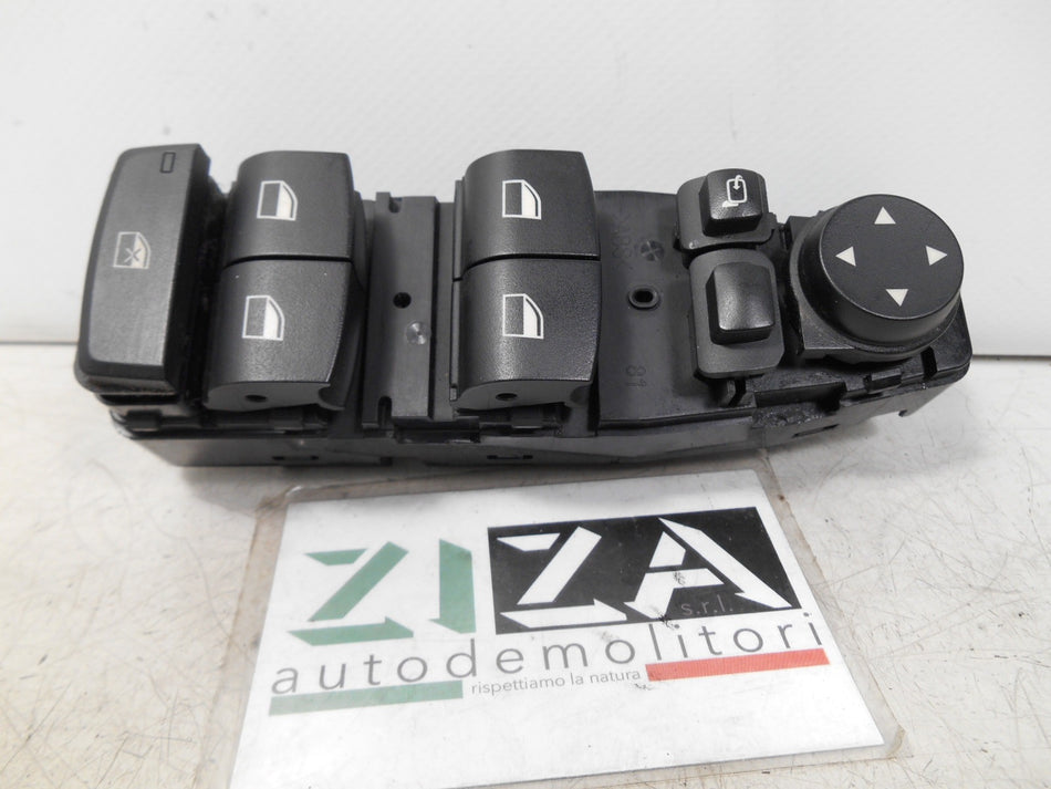 Pulsantiera Alzacristalli Anteriore Sinistra BMW F10 2012 9238239-01 HW07 SW07
