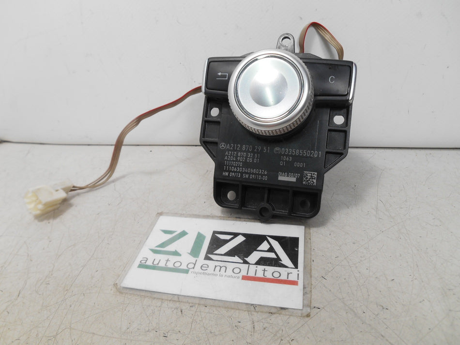 Controller Comando Manopola Navigatore Mercedes W207 A207 2011 A2128702951