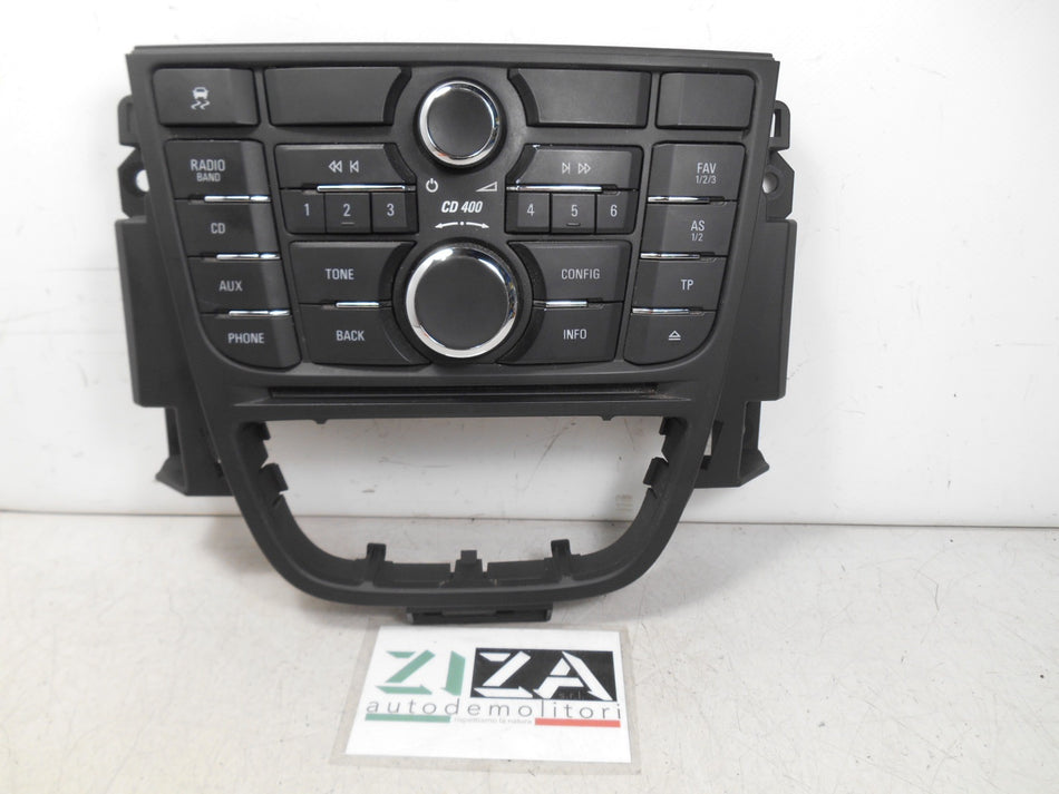 Pulsantiera Autoradio Navigatore Opel Astra J 2010 13337218