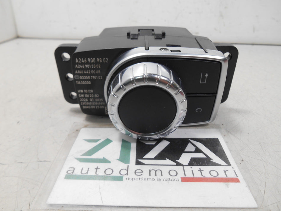 Controller Comando Manopola Navigatore Mercedes W246 B180 2012 A2469009802