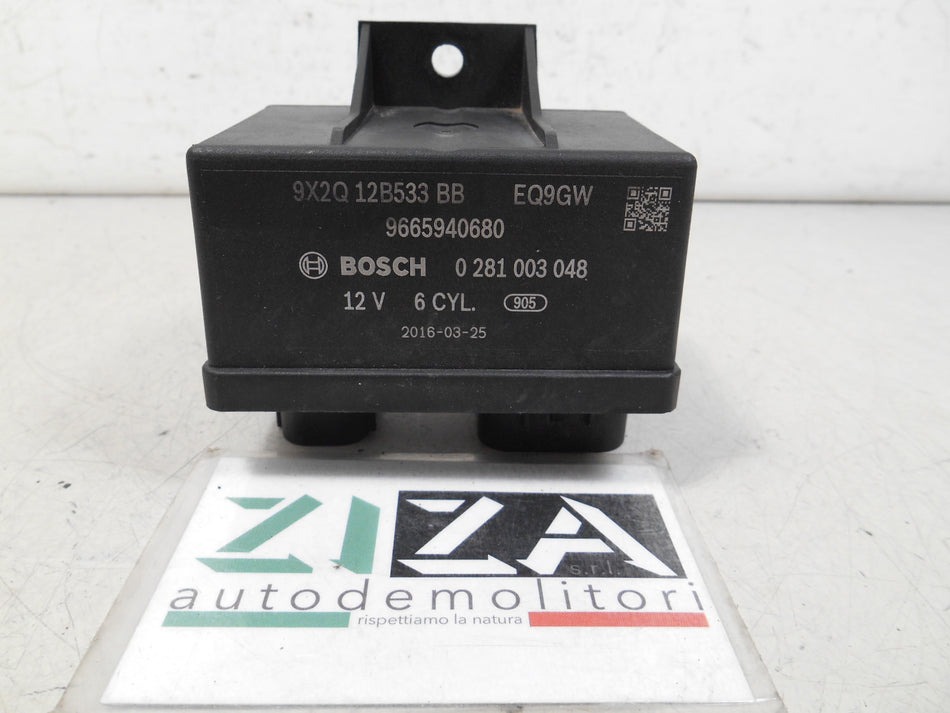 Centralina Candelette Range Rover Sport L494 3.0 306DT 2016 0281003048 9X2Q12B533BB 9665940680