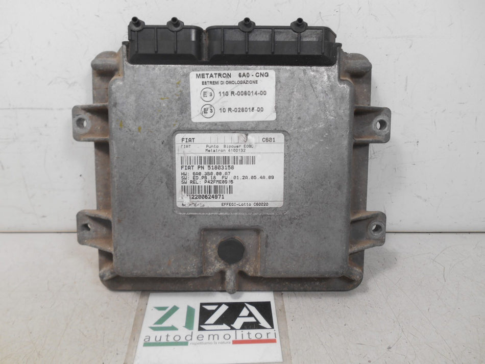 Centralina Metatron Fiat Punto 188 Bipower 51803158