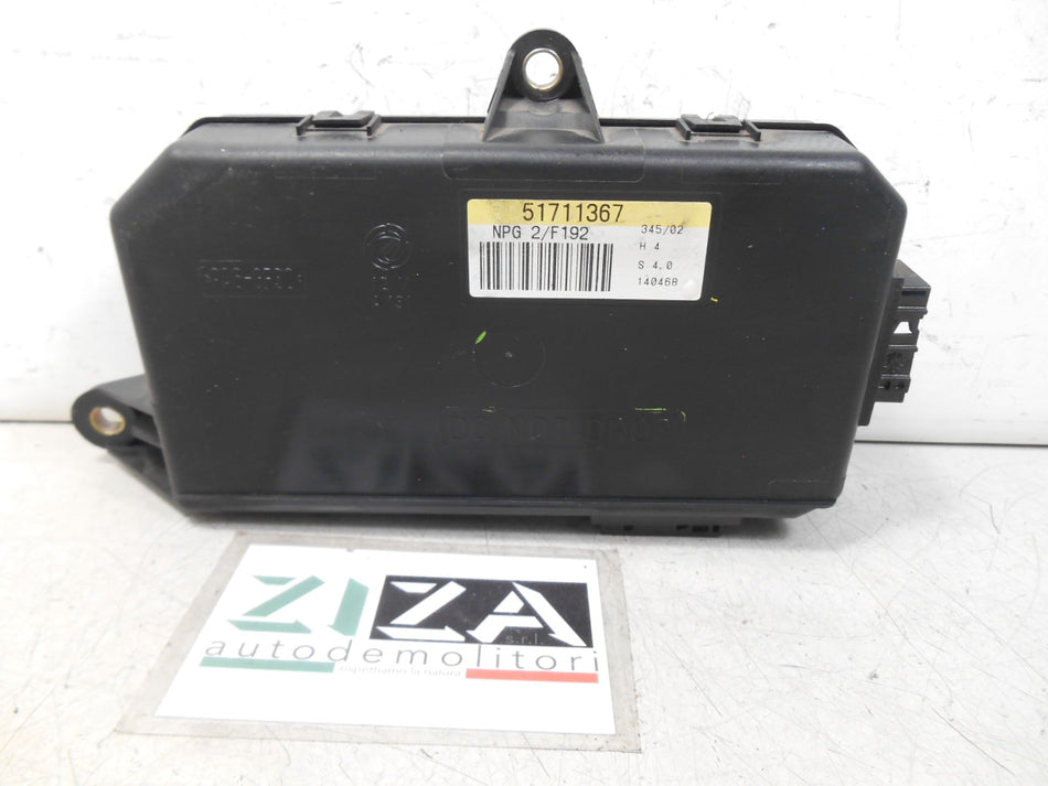 Centralina Porta Anteriore Sinistra Fiat Stilo 2002 51711367 H4 S4.0