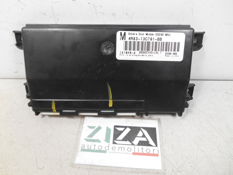Centralina Porta Anteriore Sinistra Jaguar S-Type X204 2004 4R83-13C791-BB 4R8313C791BB