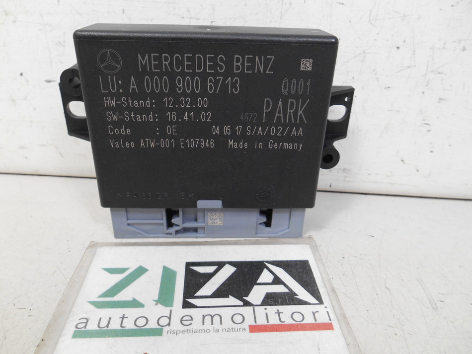 Centralina Sensori di Parcheggio Mercedes CLA W117 2017 A0009006713