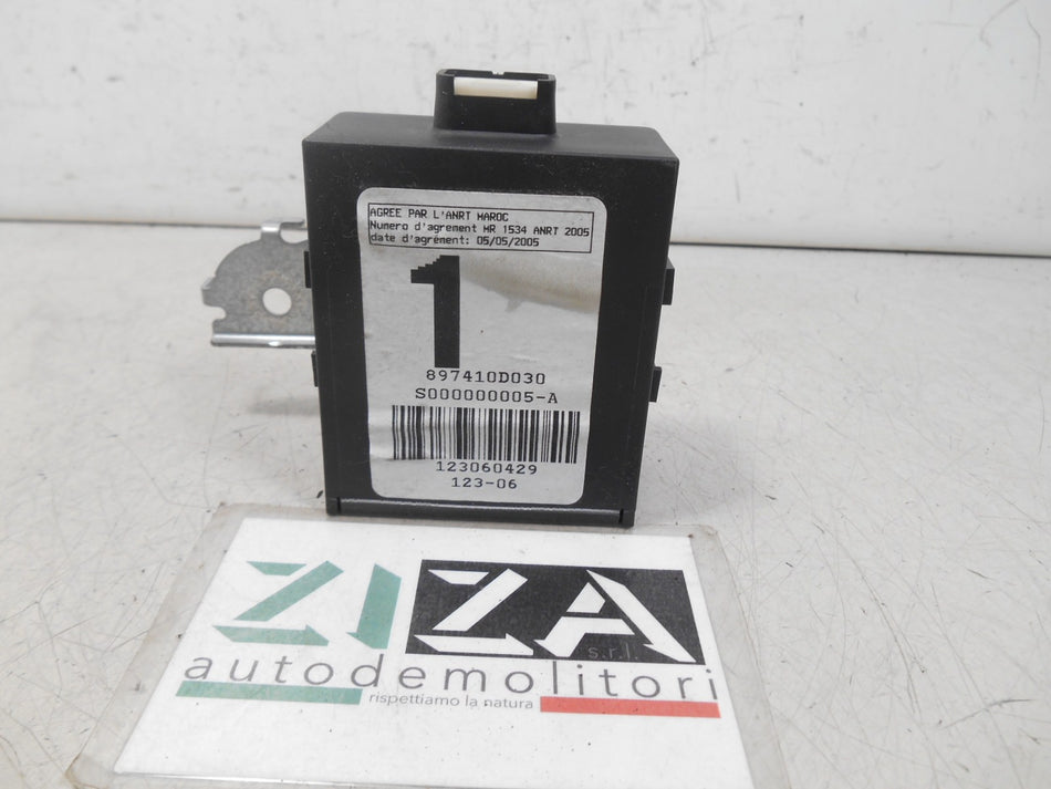 Centralina Chiusura Centralizzata Toyota Yaris XP90 2007 897410D030